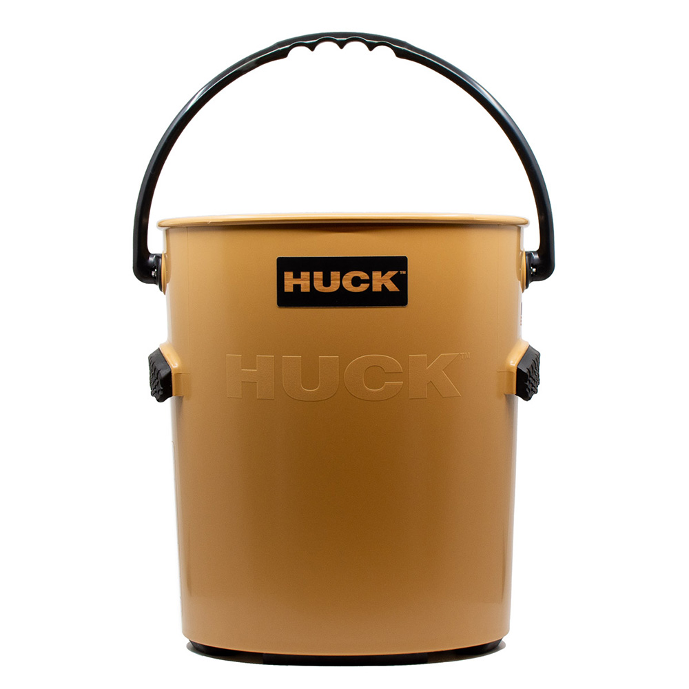 image for HUCK Performance Bucket – Black n' Tan – Tan w/Black Handle