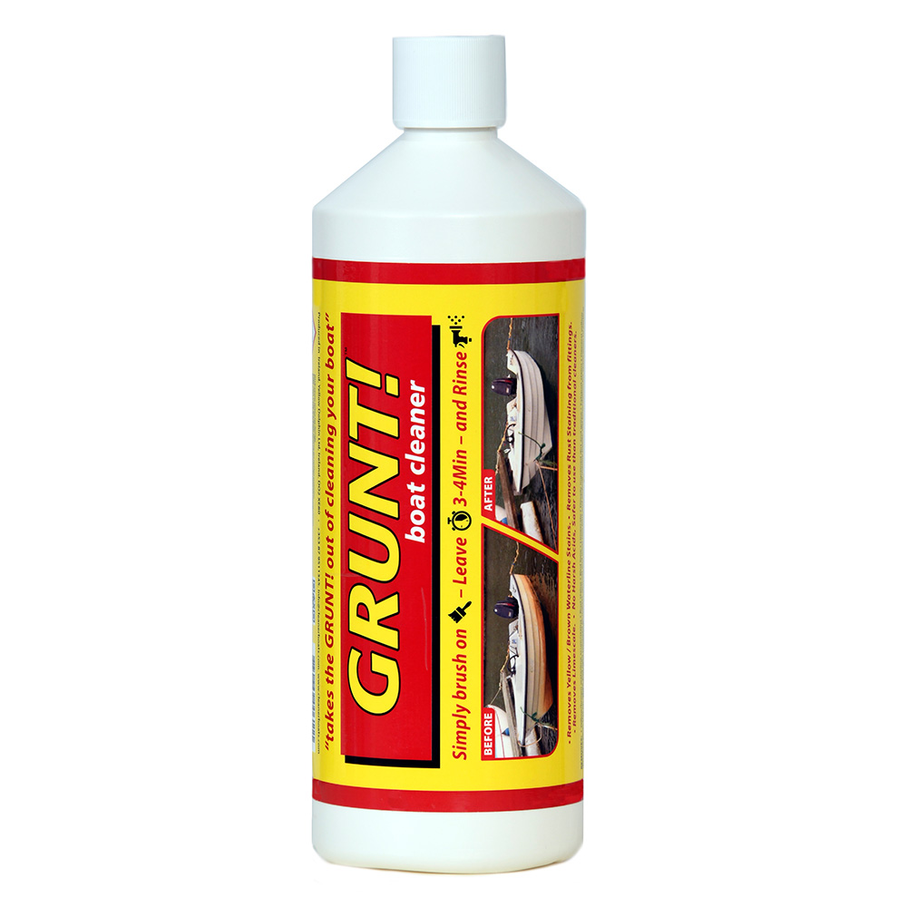 image for GRUNT! 32oz Boat Cleaner – Removes Waterline & Rust Stains