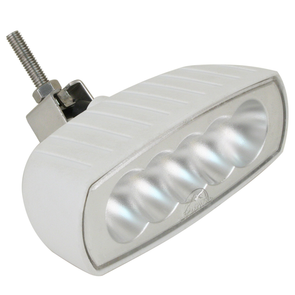 image for Scandvik Bracket Mount LED Spreader Light – White