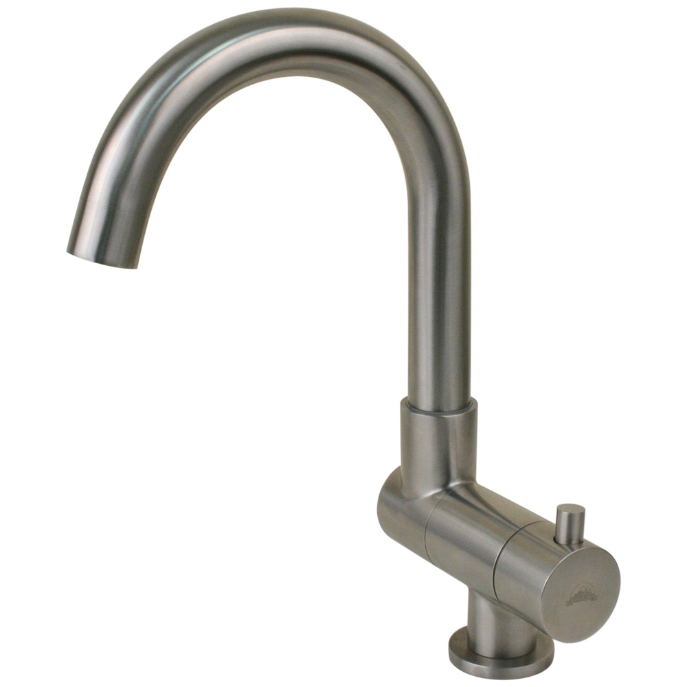 image for Scandvik Nordic Folding Stainless Steel J-Spout Tap