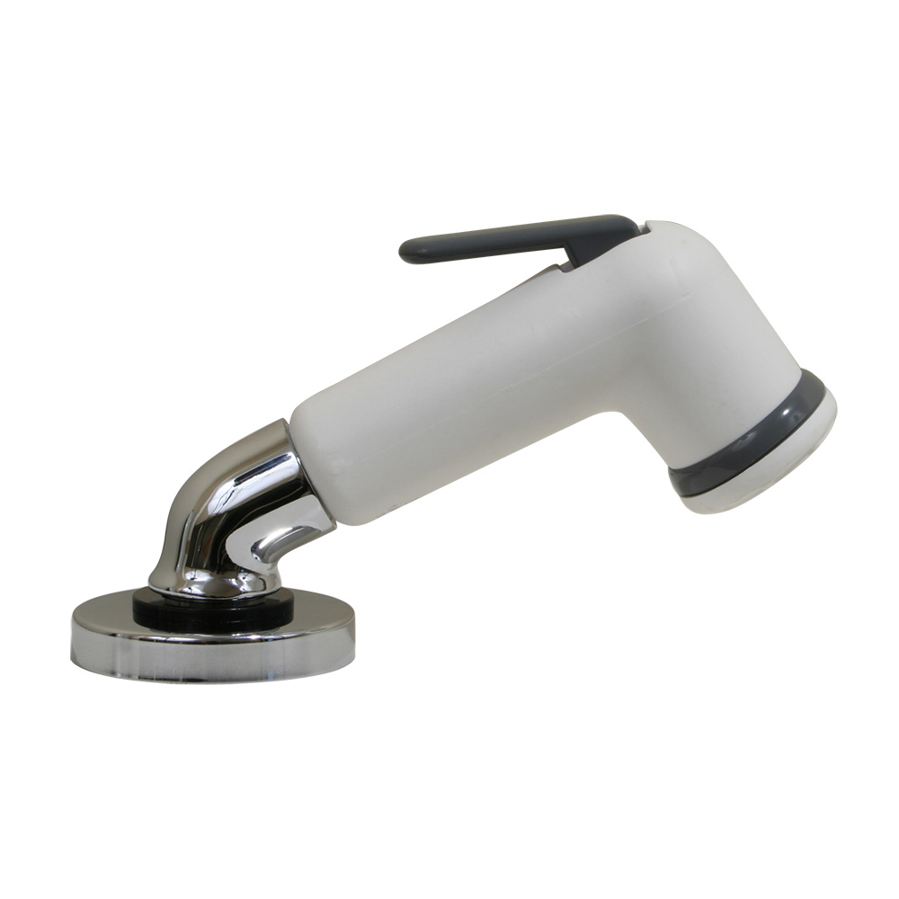 image for Scandvik Elbow Sprayer – Handle Pull Out – White w/6' Hose