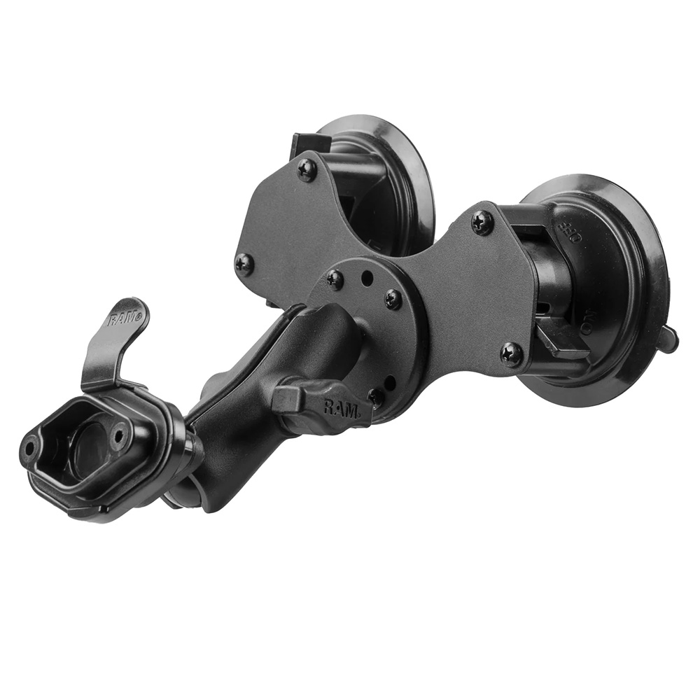 image for RAM Mount Twist-Lock™ Dual Suction Mount w/Quick Release Adapter