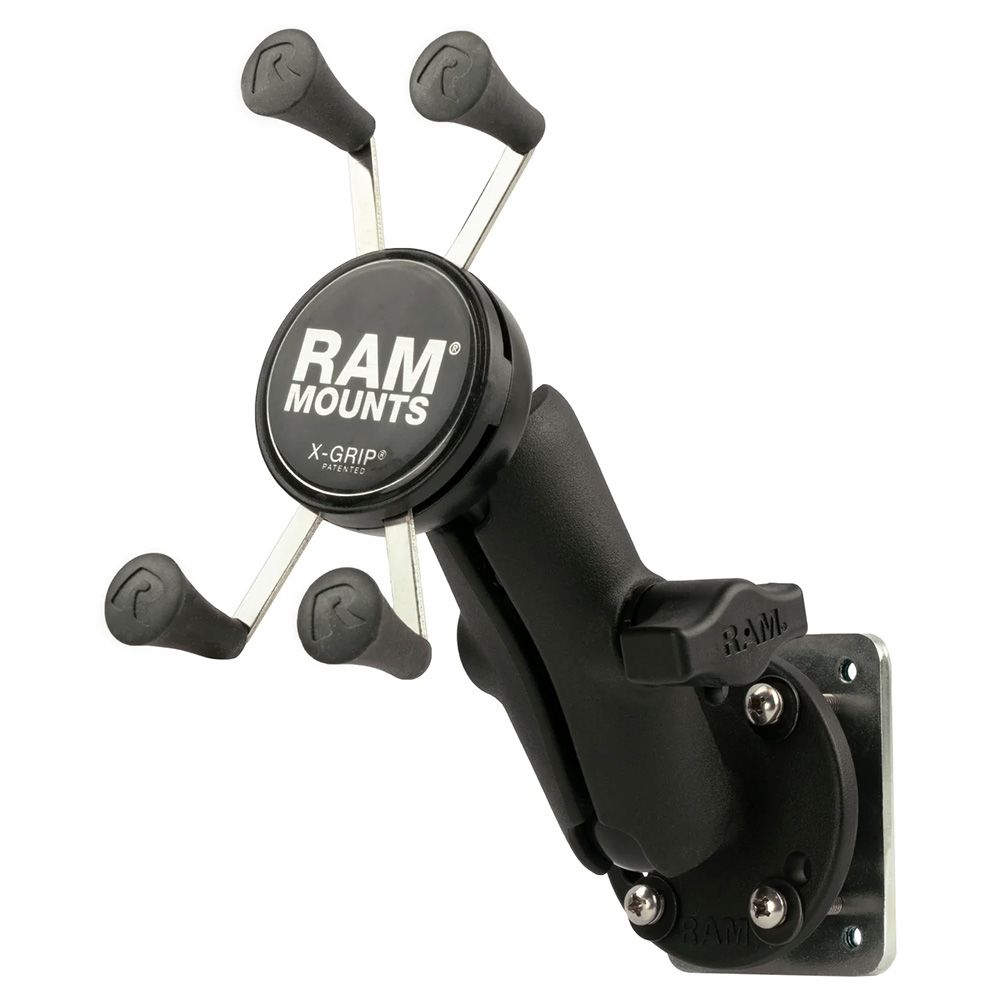 image for RAM Mount X-Grip® Phone Mount w/Drill-Down Base & Backer Plate