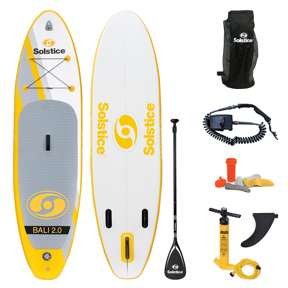 Solstice Watersports 10&#39;-6&quot; Bali 2.0 Inflatable Stand-Up Paddleboard CD-100653