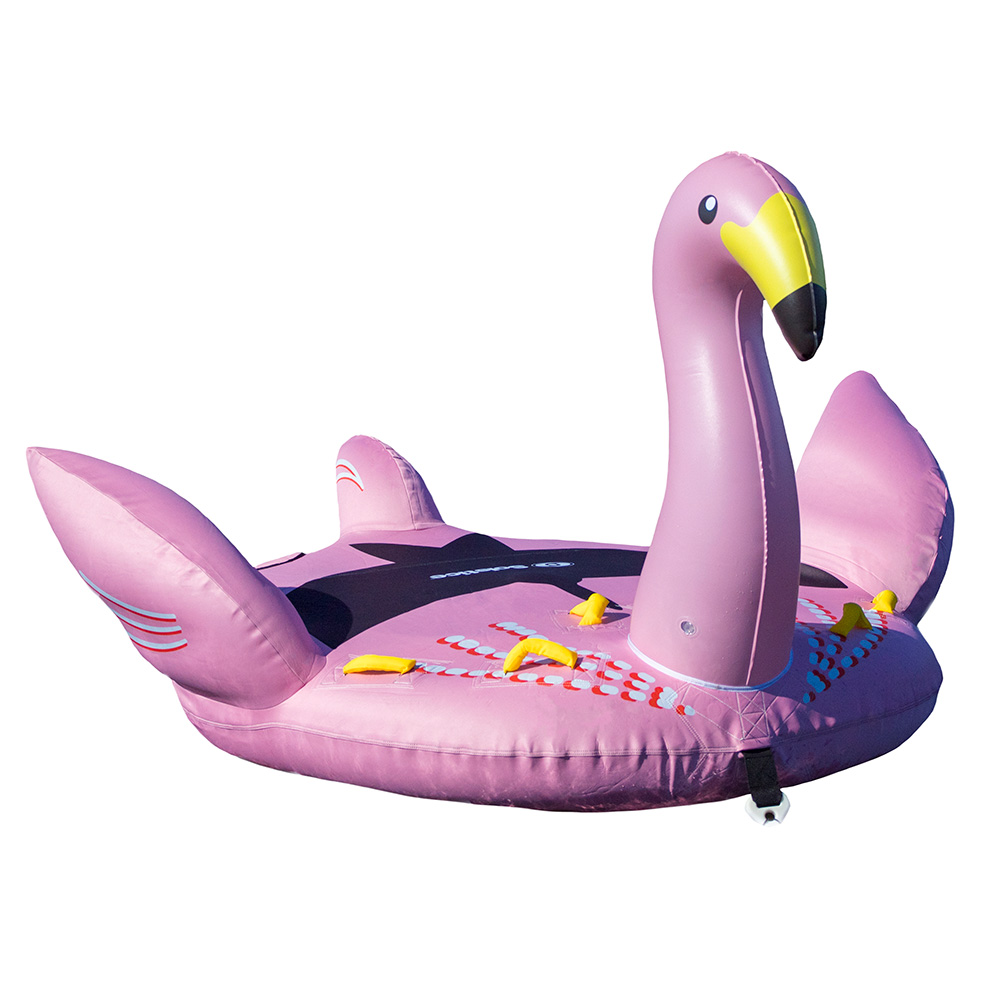 image for Solstice Watersports 1-2 Rider Lay-On Flamingo Towable