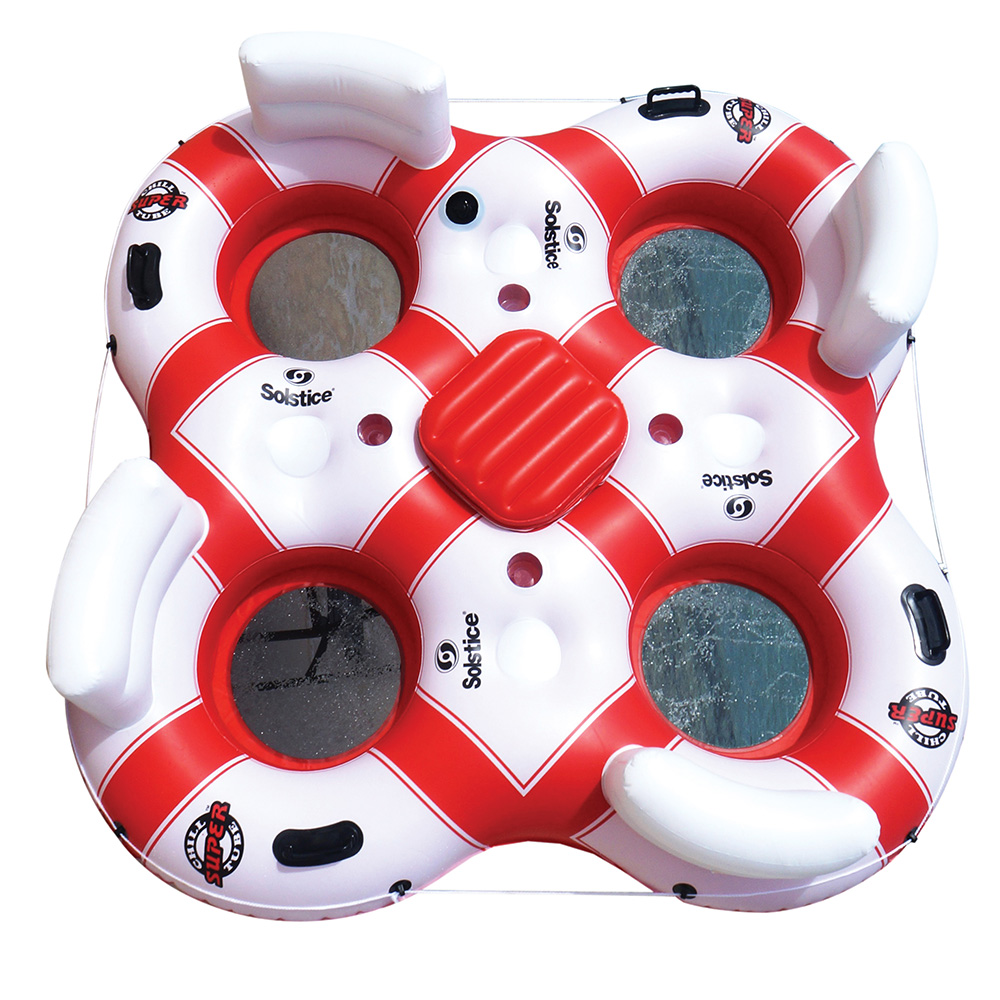 image for Solstice Watersports Super Chill 4-Person River Tube w/Cooler