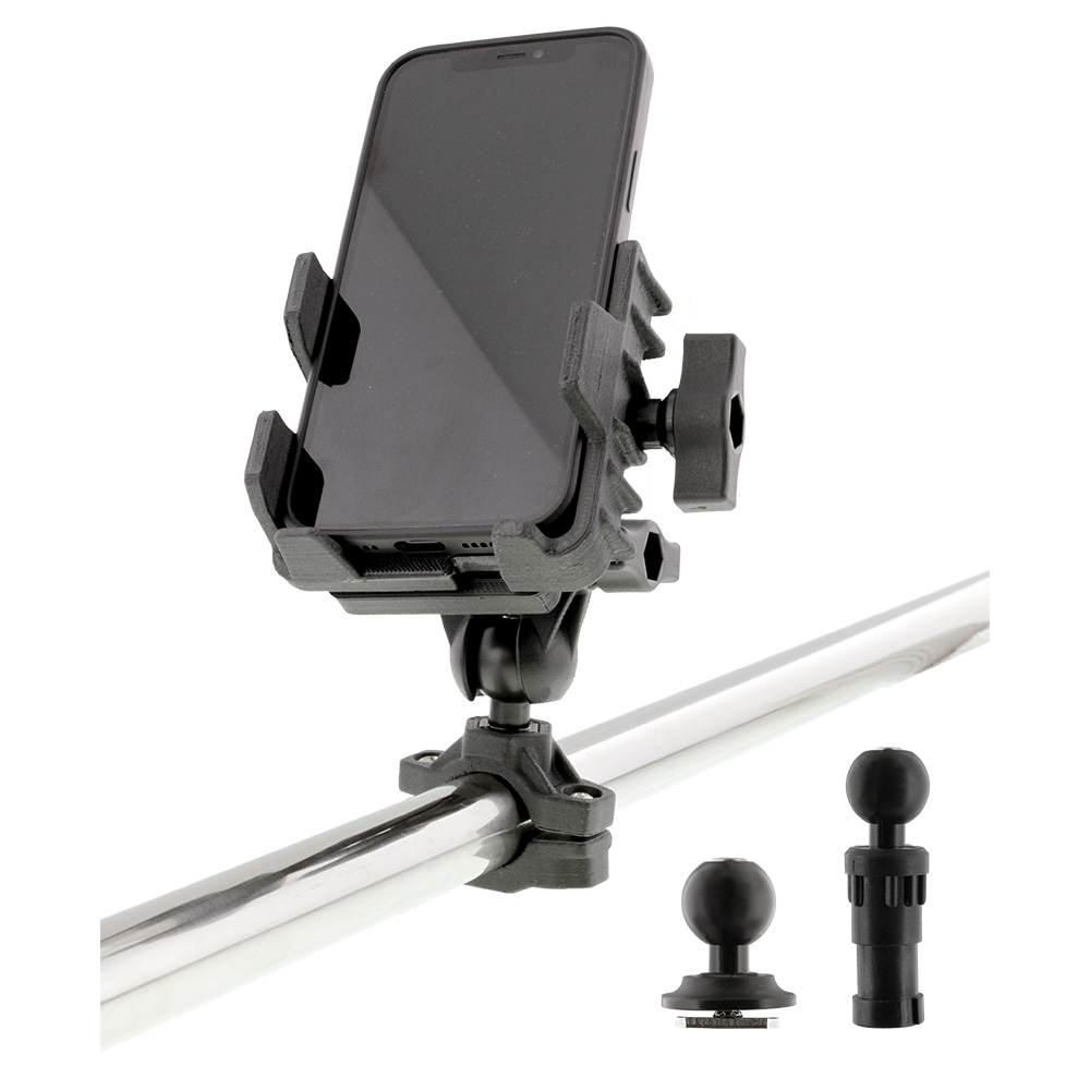 image for Scotty 0139 Phone Holder w/Post, Track & Rail Mounts