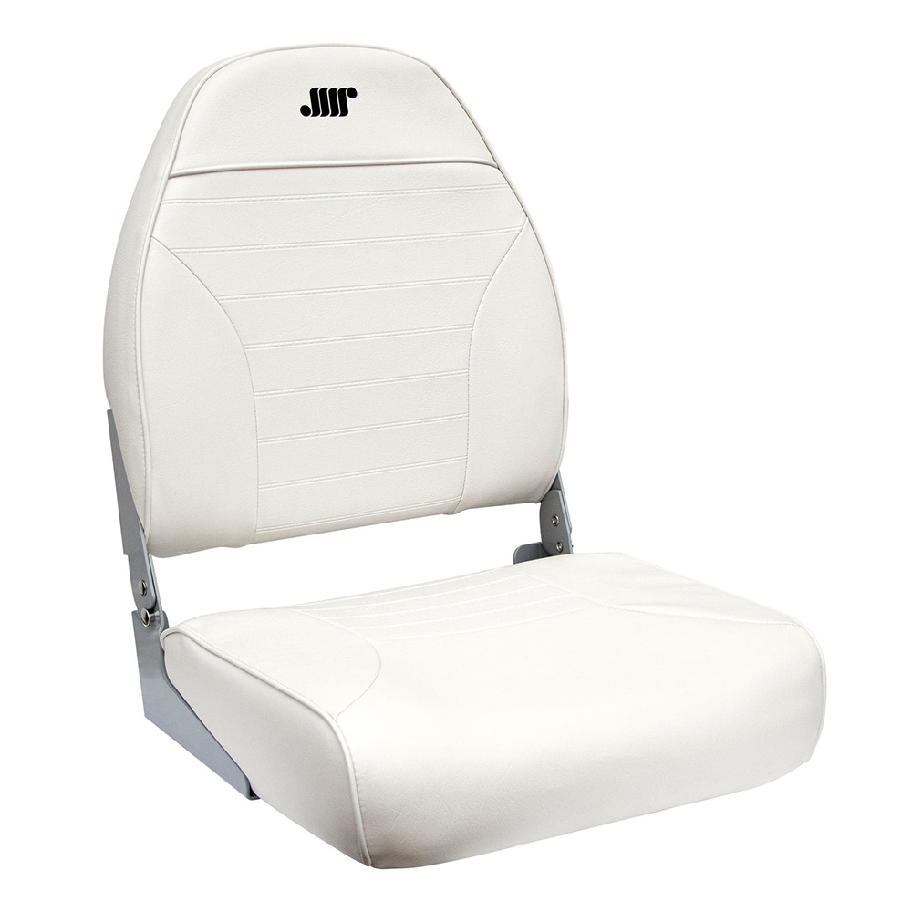 image for Wise Standard High-Back Fishing Seat – White
