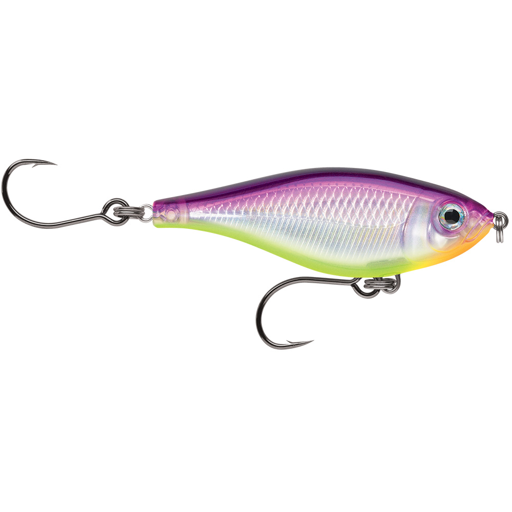 image for Rapala X-Rap® Twitchin’ Mullet 2-1/2″ Purple Chartreuse