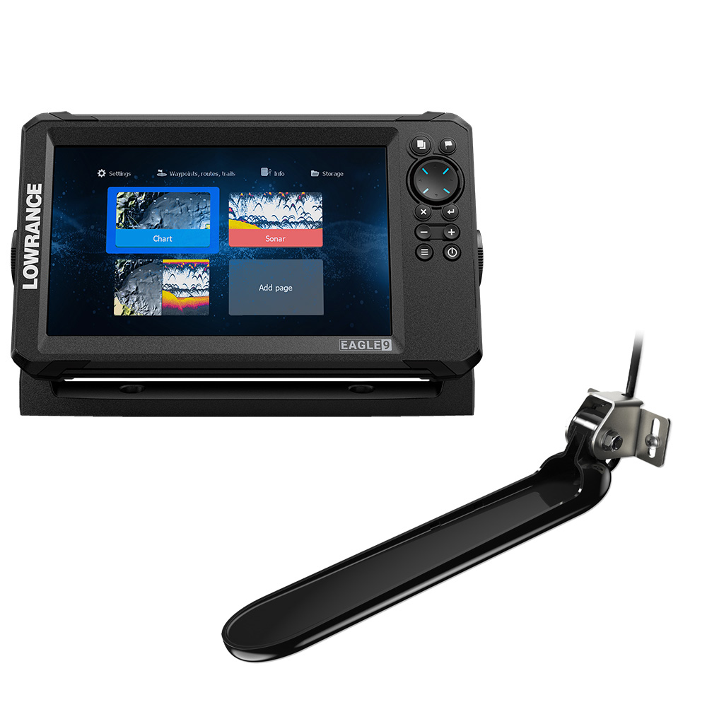 image for Lowrance Eagle 9 w/TripleShot T/M Transducer & Discover OnBoard Chart