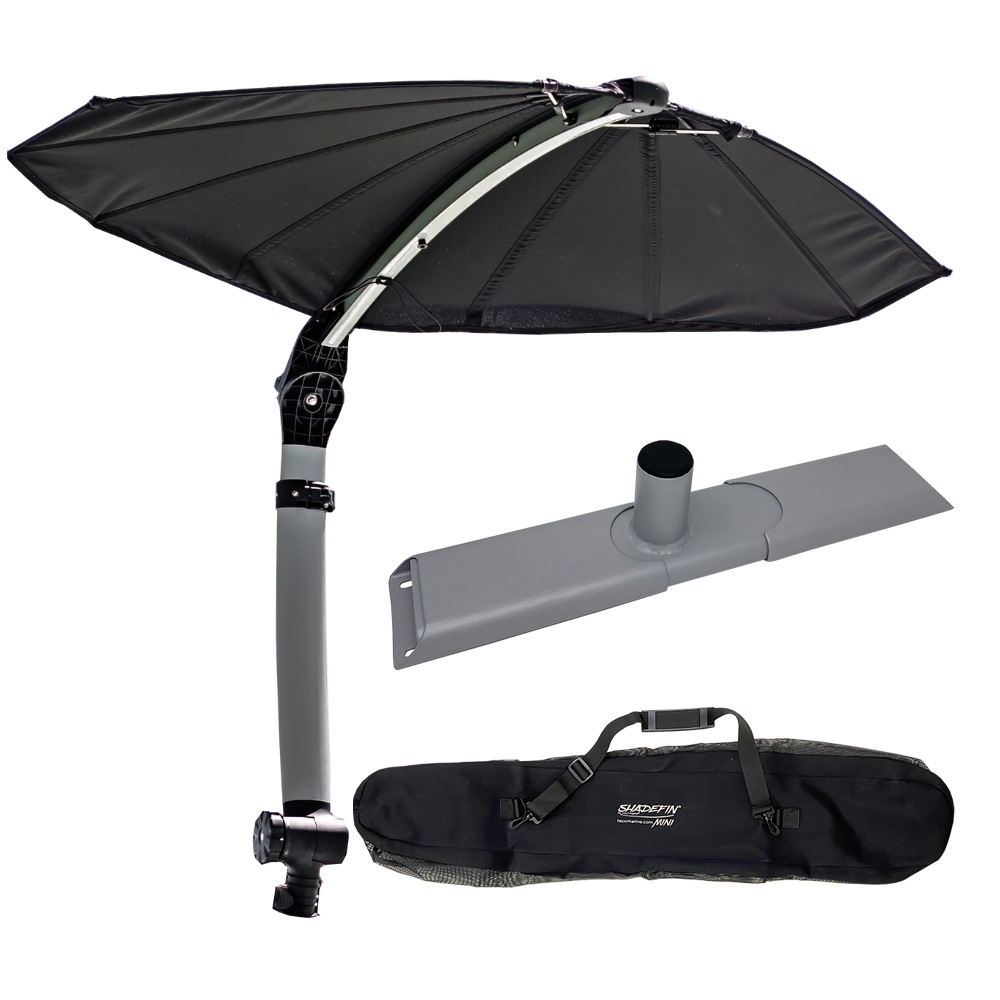 image for TACO ShadeFin Mini w/Black Fabric – Bag & Kayak Mount Kit