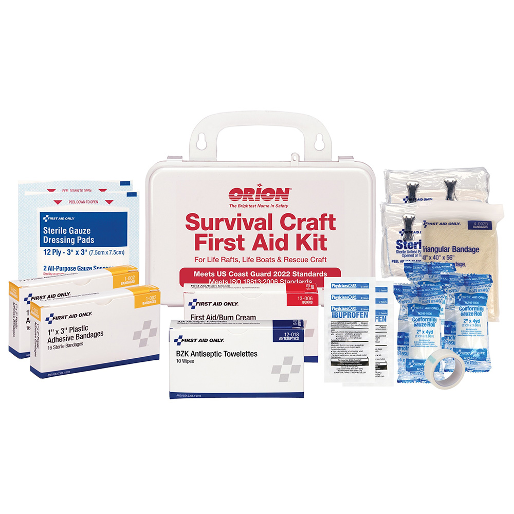 image for Orion Survival Craft First Aid Kit – Hard Plastic Case