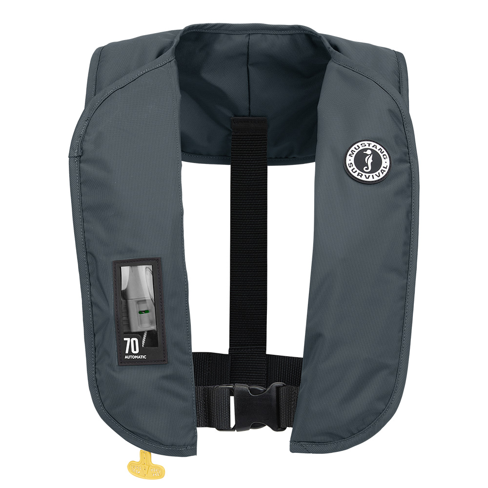image for Mustang MIT 70 Automatic Inflatable PFD – Admiral Gray