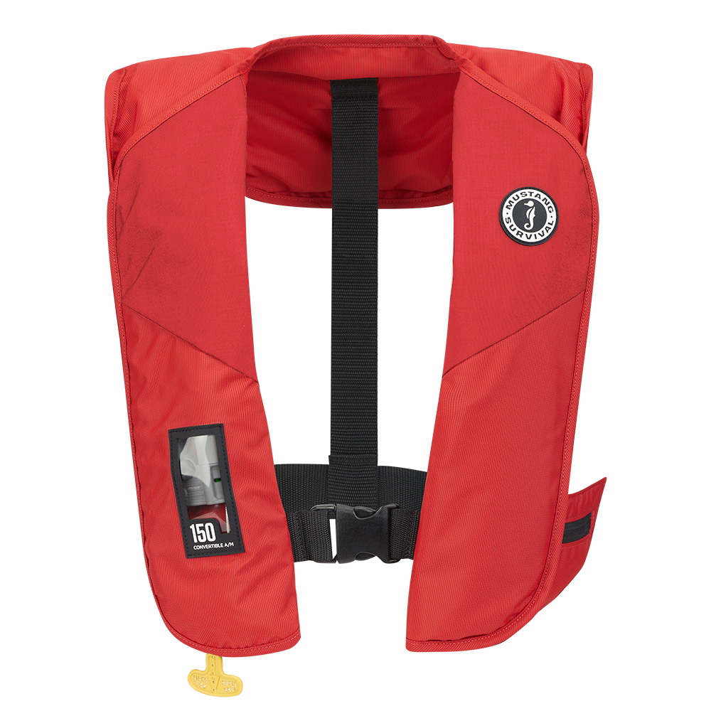 image for Mustang MIT 150 Convertible Inflatable PFD – Red