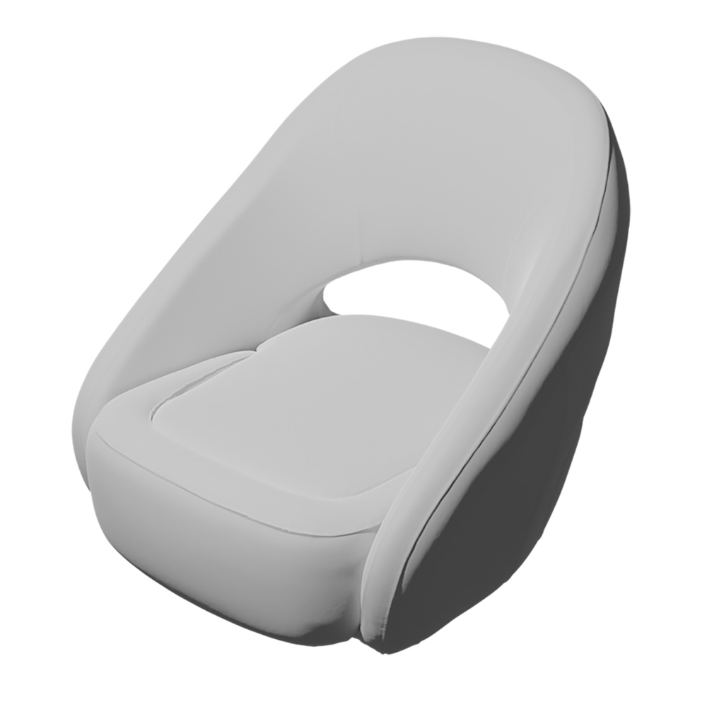 image for TACO Caladesi Smooth Bucket Seat – White