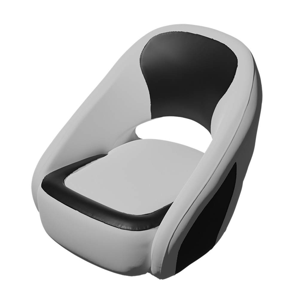 image for TACO Caladesi Smooth Bucket Seat – White/Black