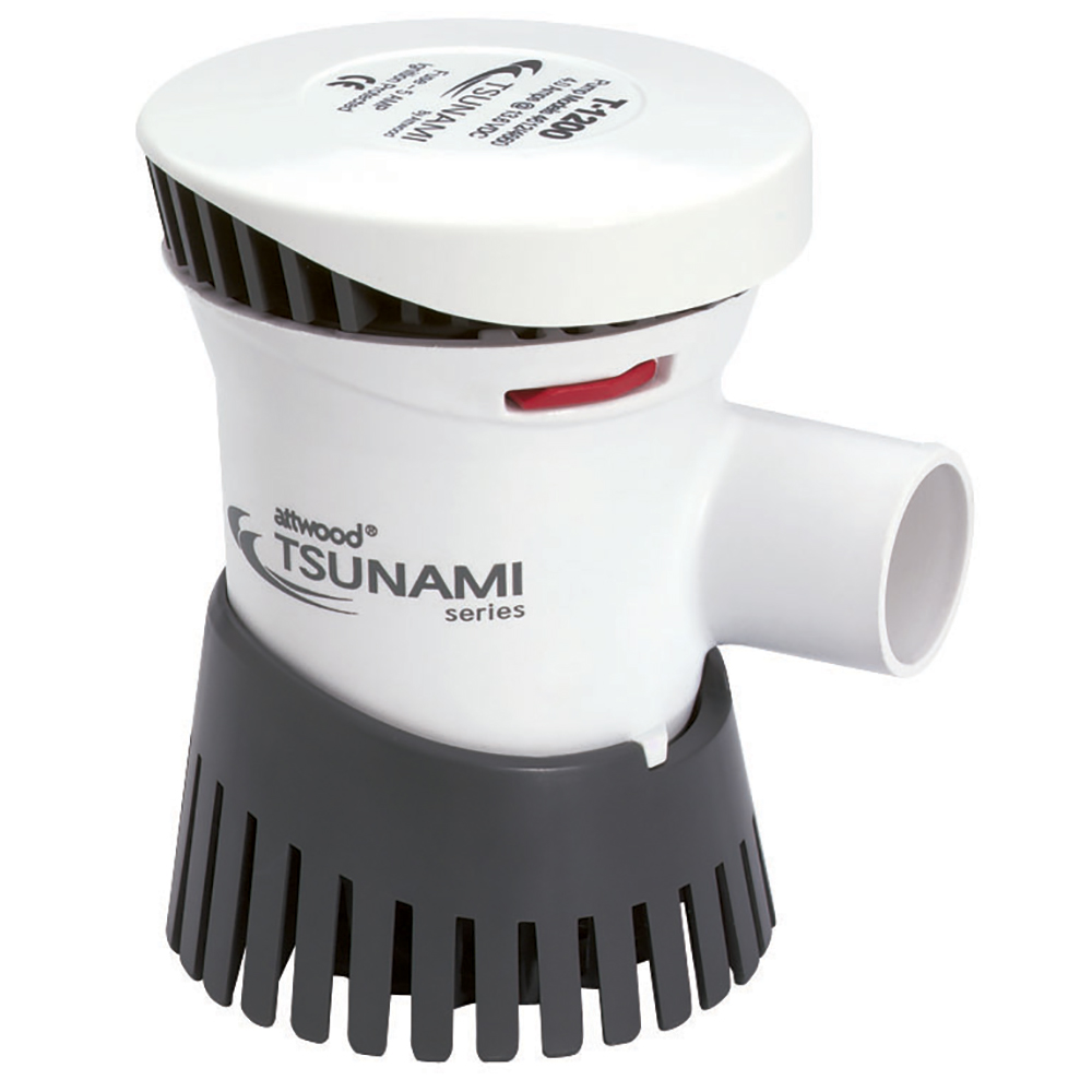 Attwood Tsunami Bilge Pump T1200 - 12V - 1200 GPH - 4 Pack CD-101758