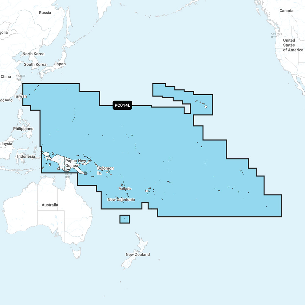 image for Garmin Navionics Vision+ NVPC014L Pacific Islands