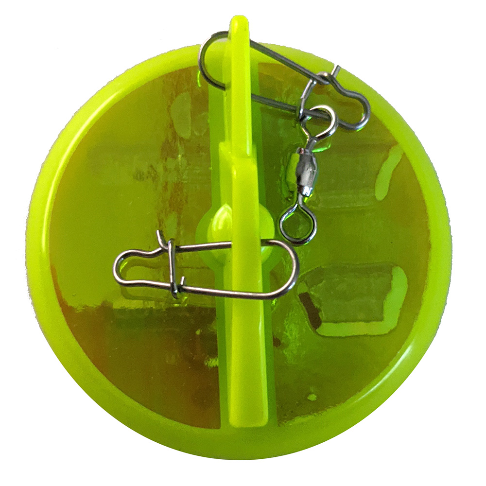 image for Luhr-Jensen 2-1/4″ Dipsy Diver – Chartreuse/Silver Bottom Moon Jelly