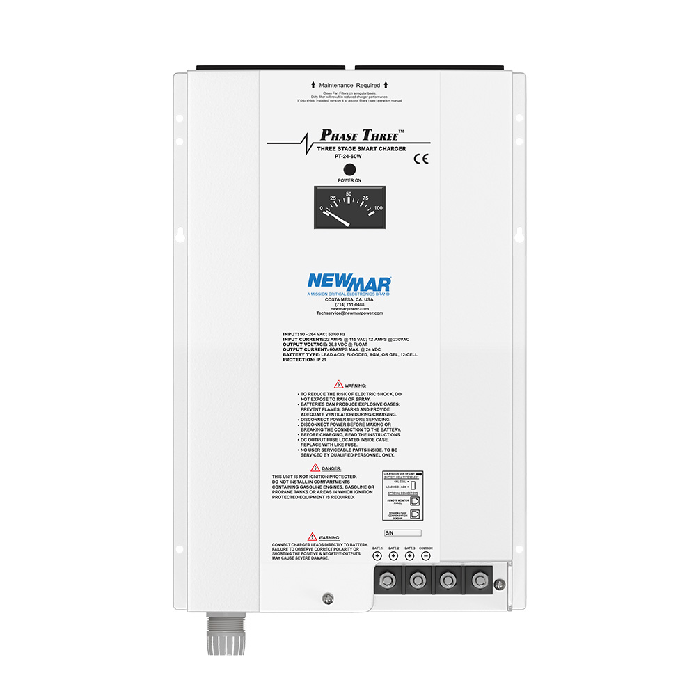 image for Newmar PT-24-60W Battery Charger