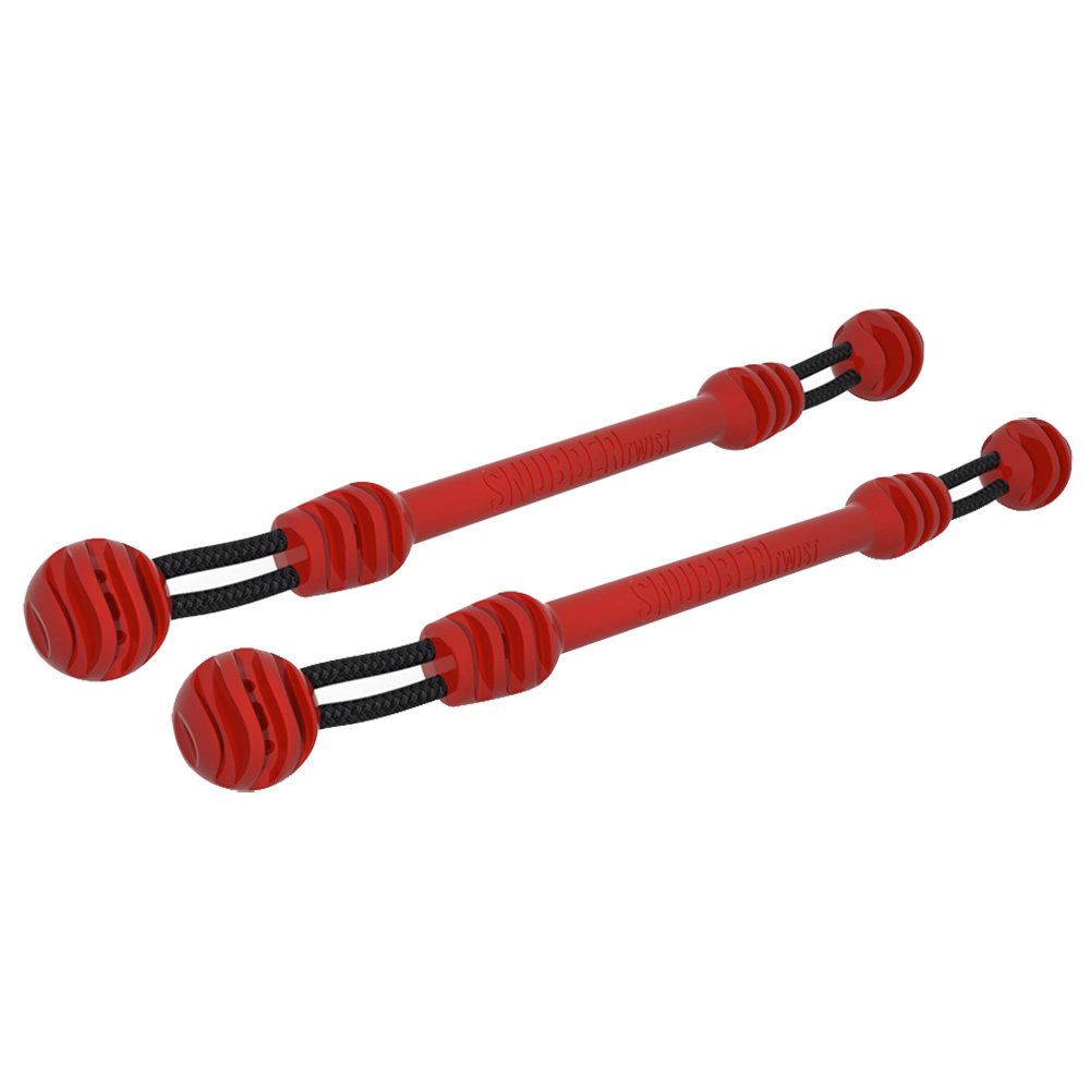 image for Snubber TWIST – Red – Pair