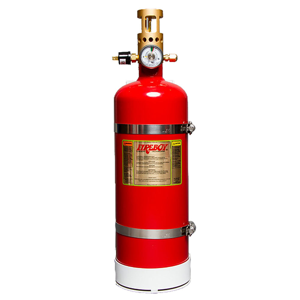 image for Fireboy-Xintex Automatic Vertical Fire Extinguisher w/Heavy Duty Bracket – 225 Cubic Feet Volume Protected