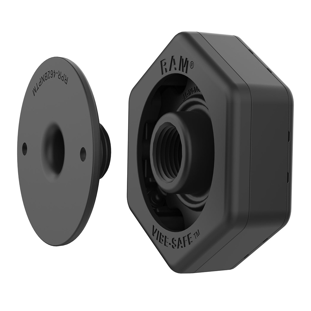 image for RAM Mount RAM® Vibe-Safe™ w/NPT Adapter f/2-Hole Holders