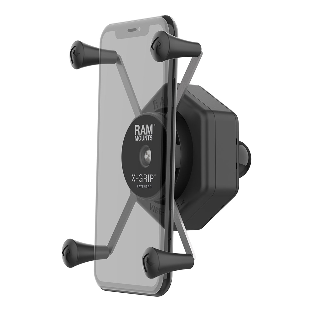 image for RAM Mount RAM® X-Grip® Large Phone Holder w/Ball & Vibe-Safe™ Adapter