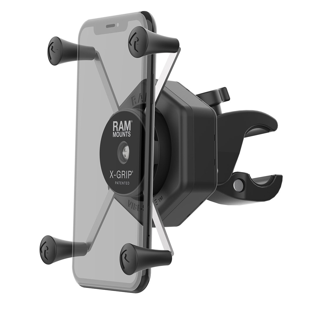image for RAM Mount RAM® X-Grip® Large Phone Mount w/Vibe-Safe™ & Small Tough-Claw™