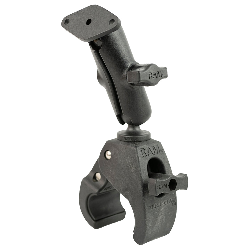 image for RAM Mount RAM® Tough-Claw™ Medium Clamp Mount w/Diamond Plate