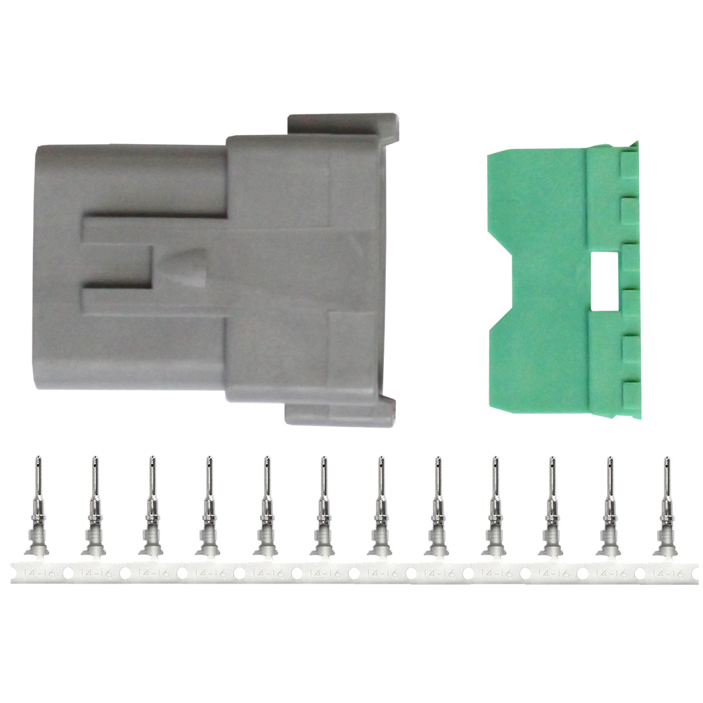 image for Pacer DT Deutsch Receptacle Repair Kit – 14-18 AWG (12 Position)