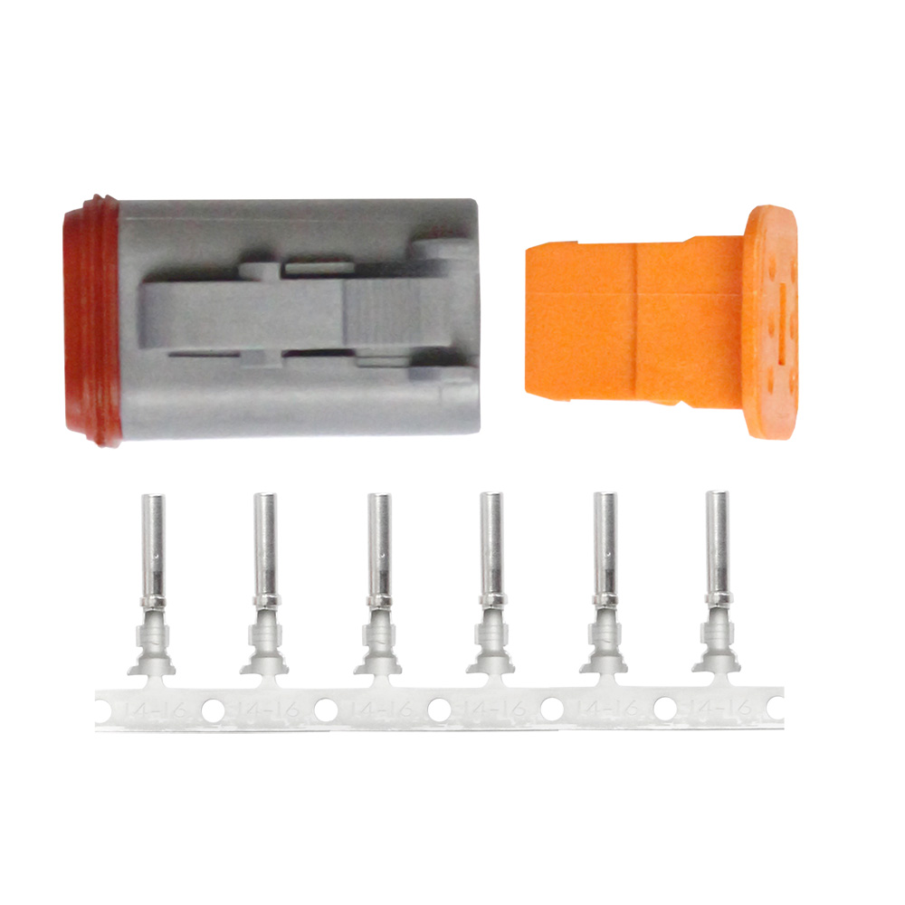 image for Pacer DT Deutsch Plug Repair Kit – 14-18 AWG (6 Position)