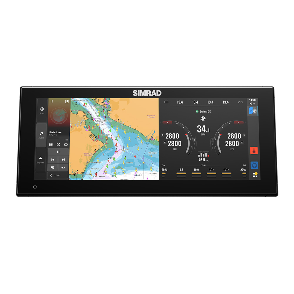 image for Simrad NSX 3015UW Combo w/Active Imaging™ 3-in-1 Transducer