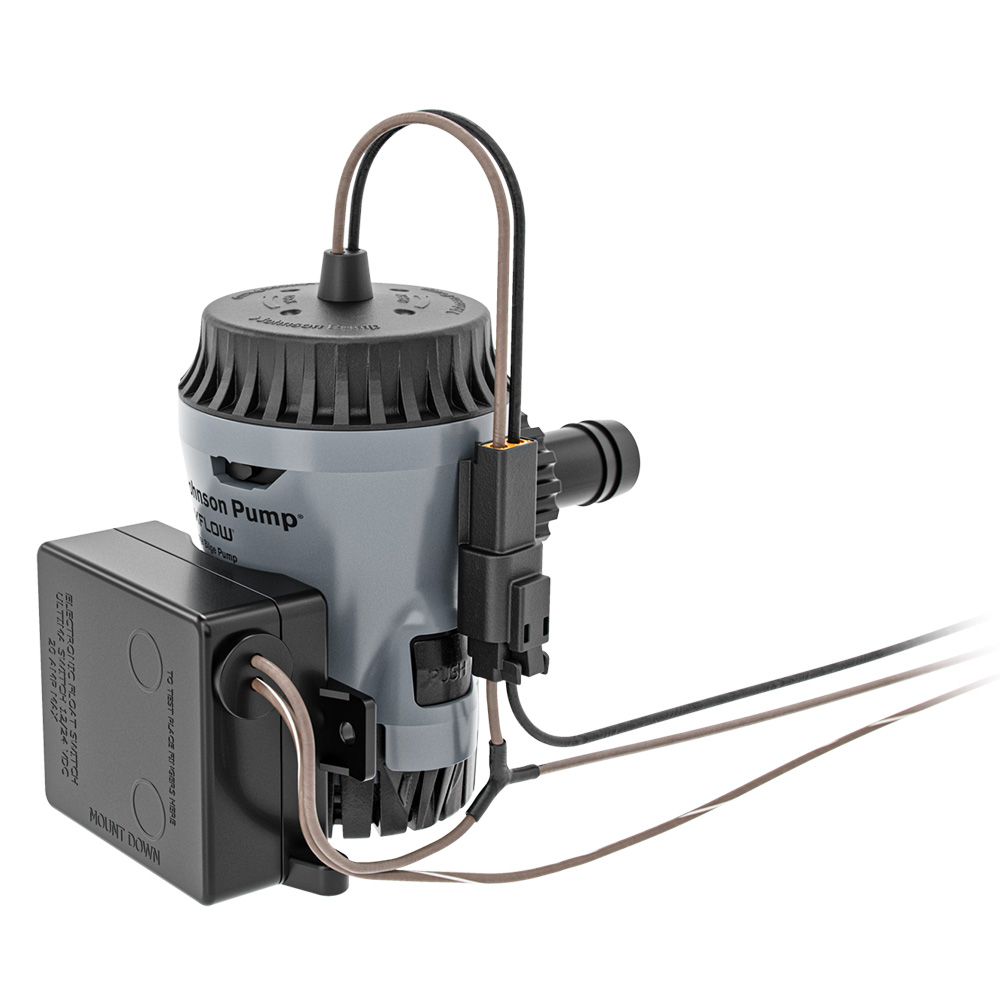 image for Johnson Pump Aqua Void Ultima Combo 800 GPH Bilge Pump – 12V