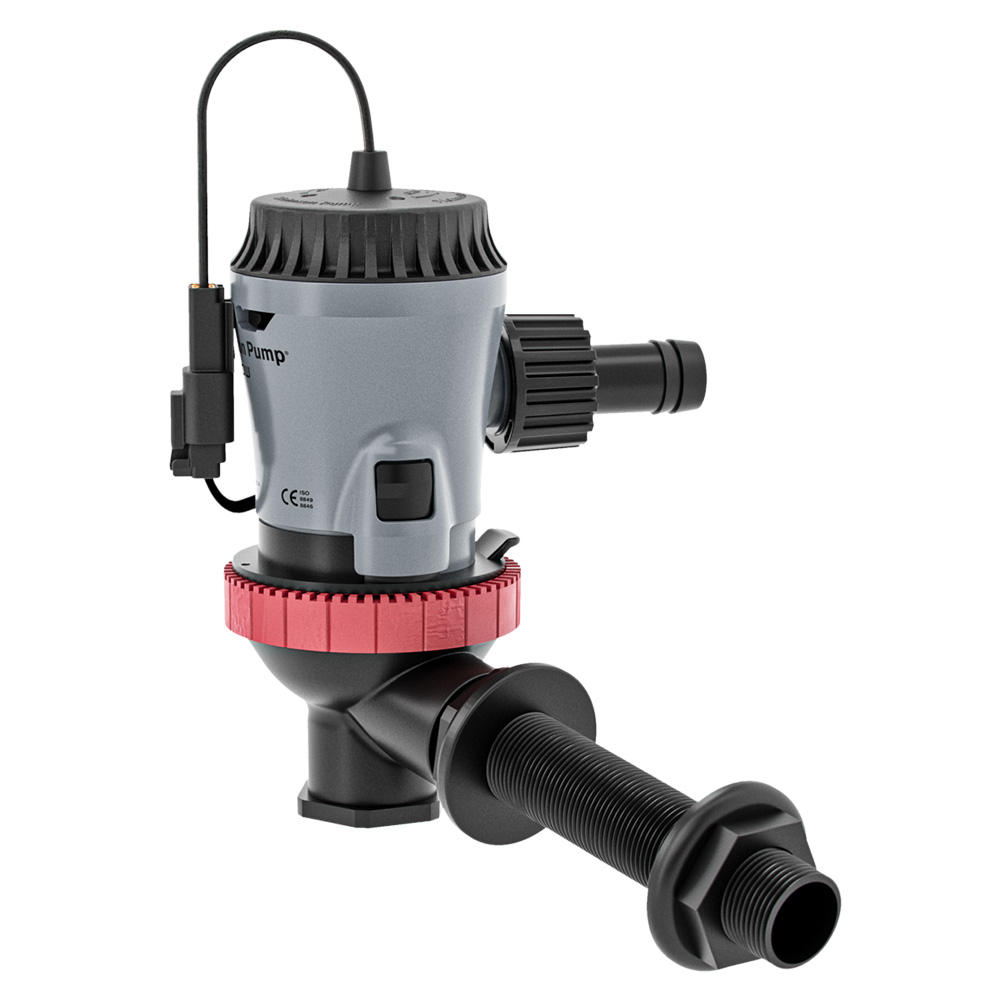 image for Johnson Pump Aqua O2 Flex Mount 800 GPH Aerator Pump – 12V