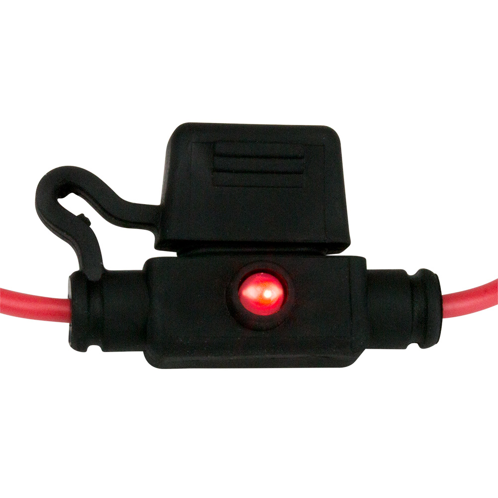 image for Sea-Dog ATM Mini Style Inline LED Fuse Holder – Up to 30A