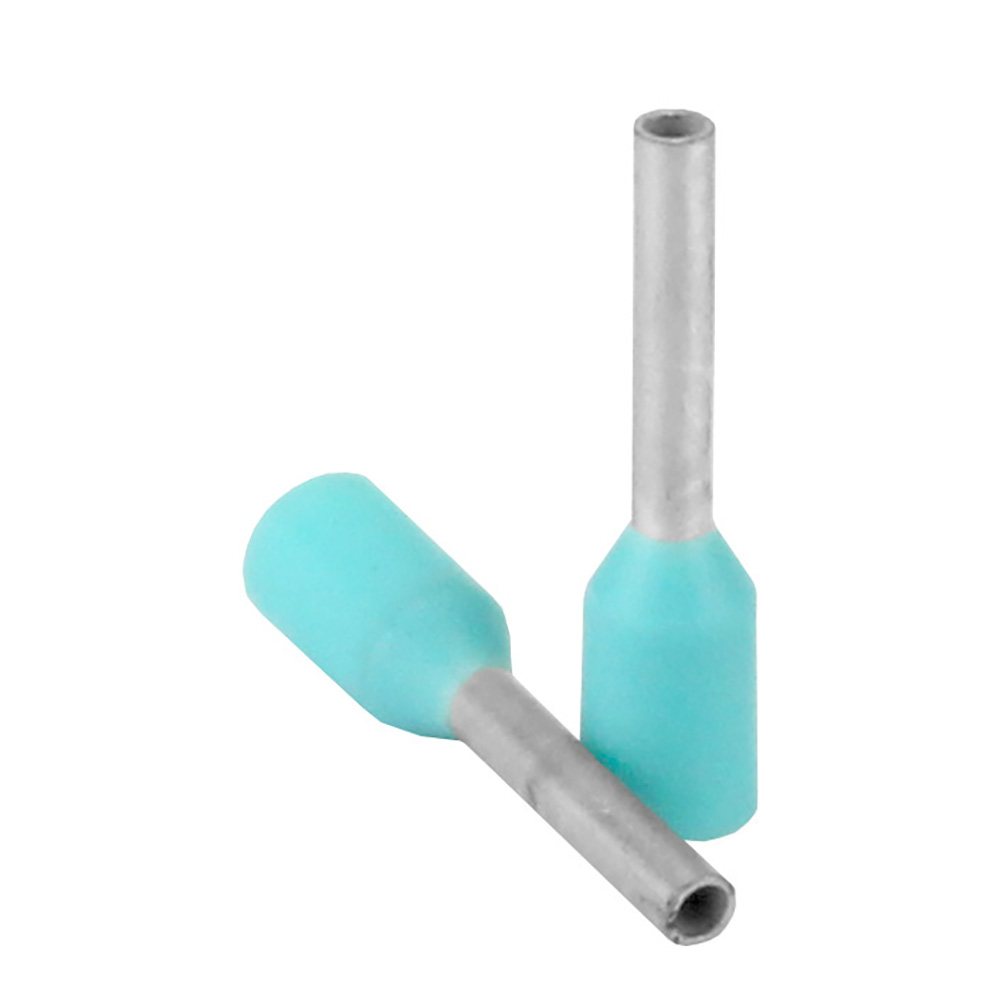 image for Pacer Turquoise 22-24 AWG Wire Ferrule – 6mm Length – 25 Pack