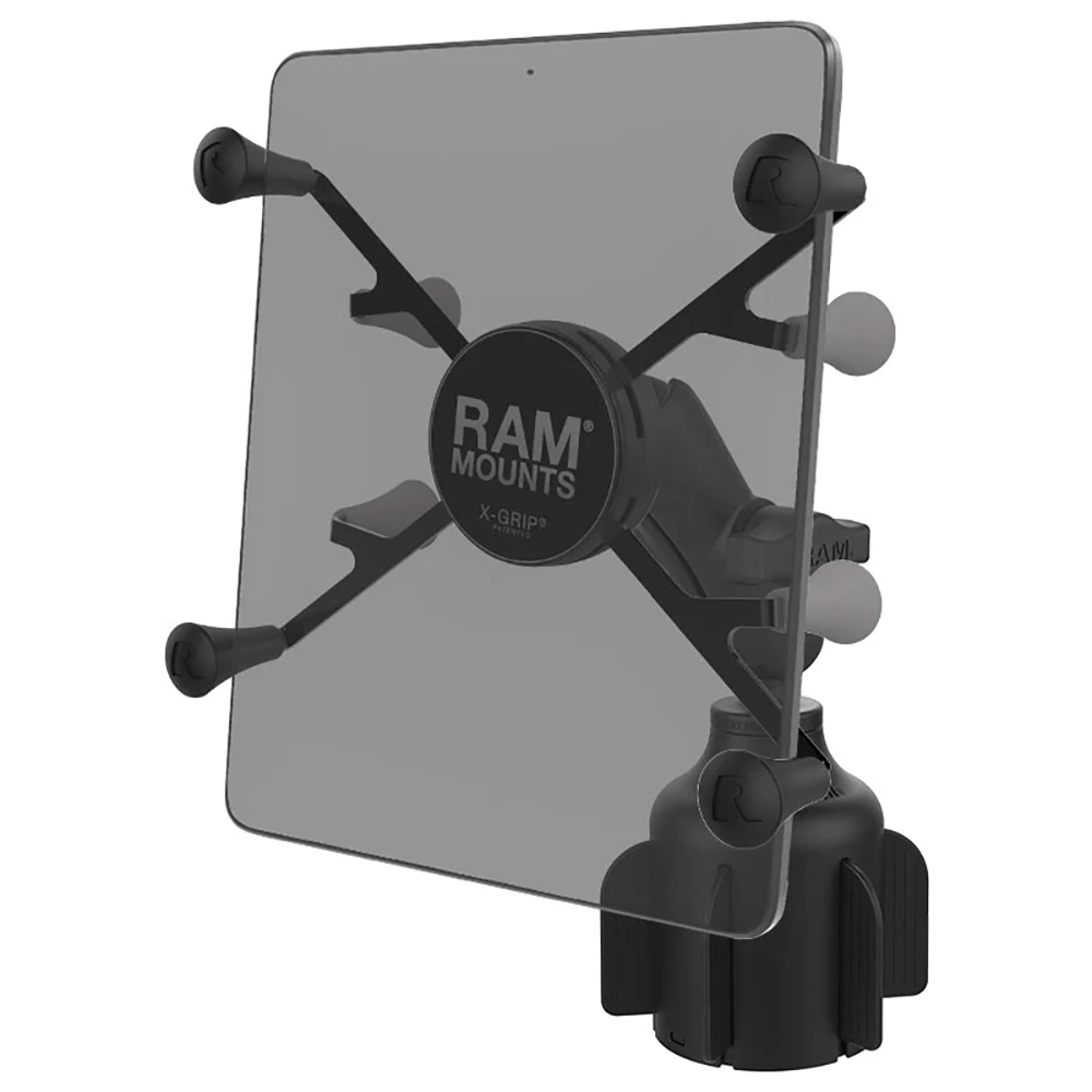 image for RAM Mount RAM® X-Grip® w/RAM-A-CAN™ II Cup Holder Mount f/7″-8″ Tablets