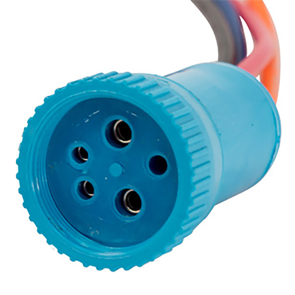 Bluewater 19 mm Electronic Deutsch Connector with 4-WIRE Pigtal - 4' Lead