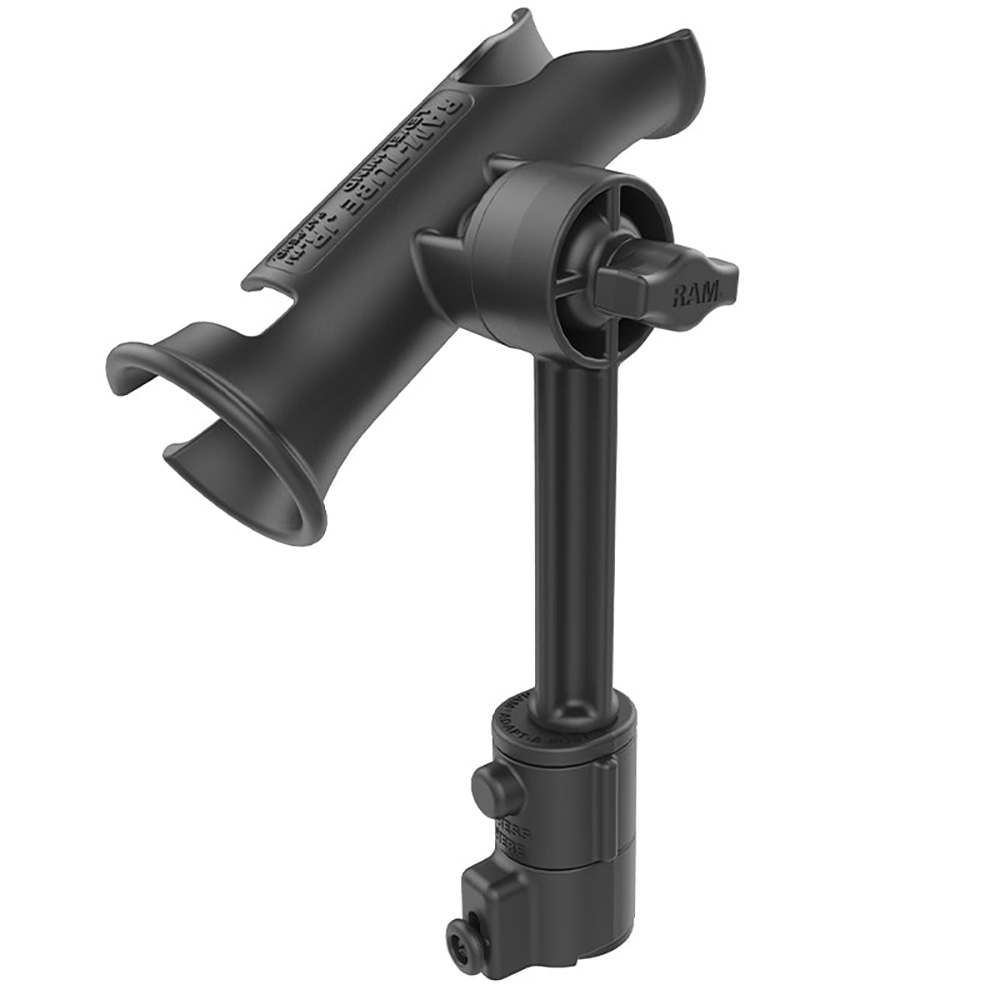 image for RAM Mount RAM® Tube Jr.™ Holder w/Universal Adapt-A-Post™ Track Base – 6″ Post