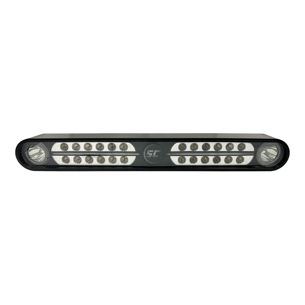 image for Shadow-Caster Eagle Ray LED Light Bar – Black Housing & Dual Optics