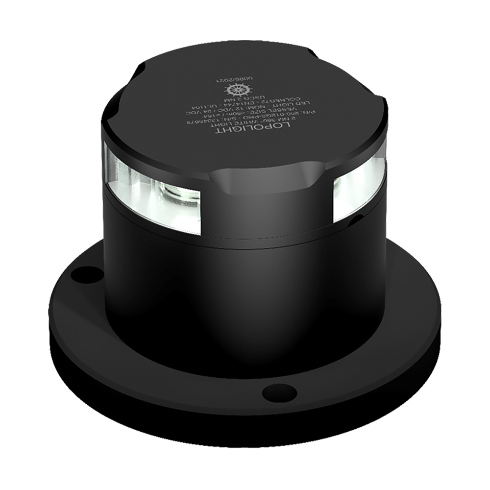 image for Lopolight 2nm 360° Anchor Light Pro – Black Anodized – White Light