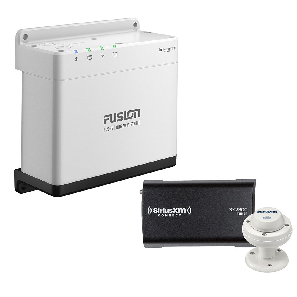 image for Fusion MS-WB675 Marine Hideaway Stereo w/SiriusXM SXV300 Connect Tuner & Marine/RV Antenna