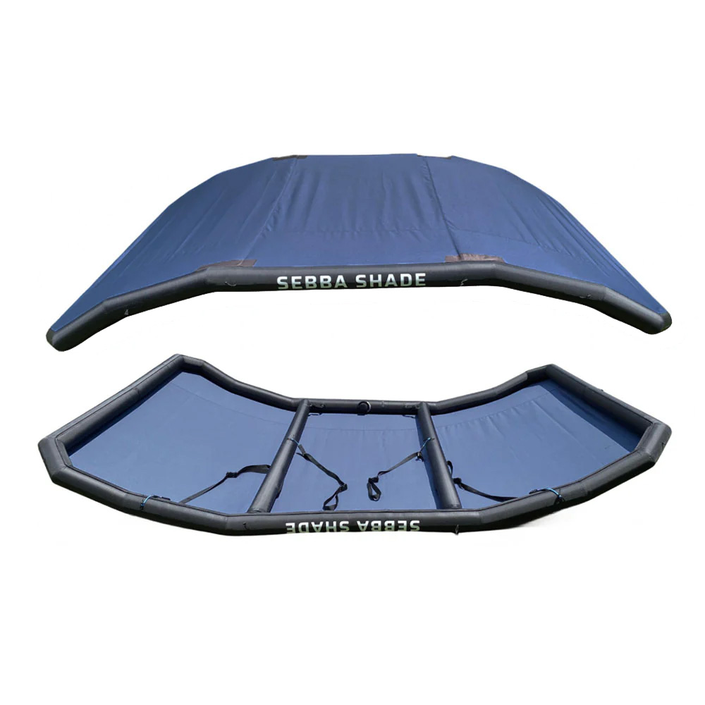 image for Sebba Shade 6 x 9 ft. Blue Sun Shade f/Boats Up To 28′
