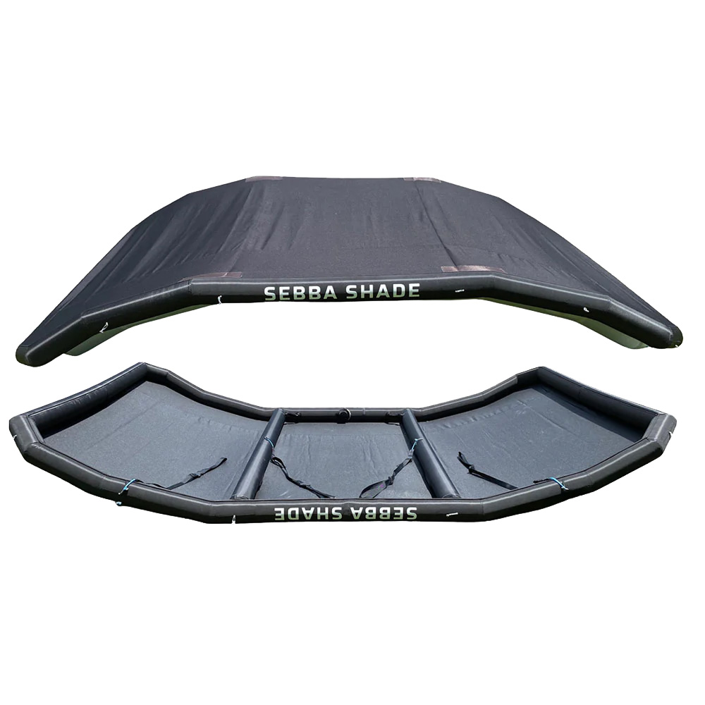 image for Sebba Shade 6 x 9 ft. Black Sun Shade f/Boats Up To 28′