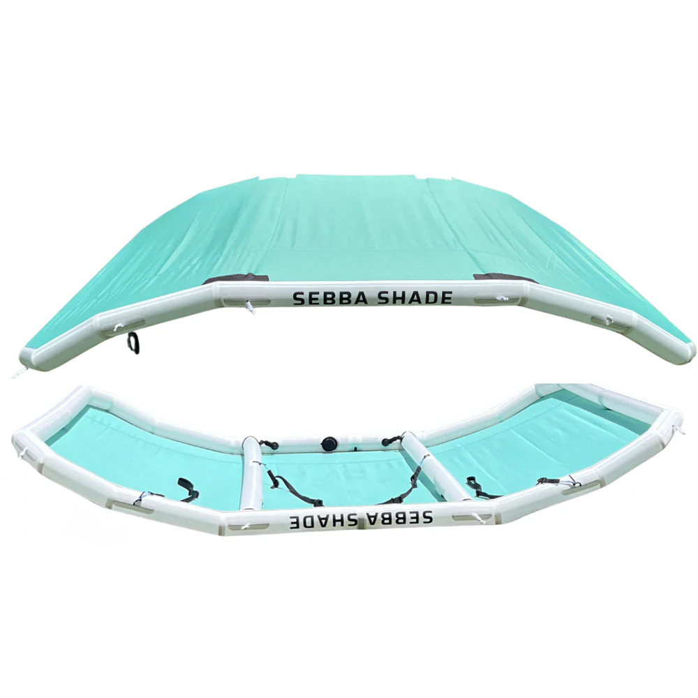 image for Sebba Shade 6 x 9 ft. Seafoam Sun Shade f/Boats Up To 28′