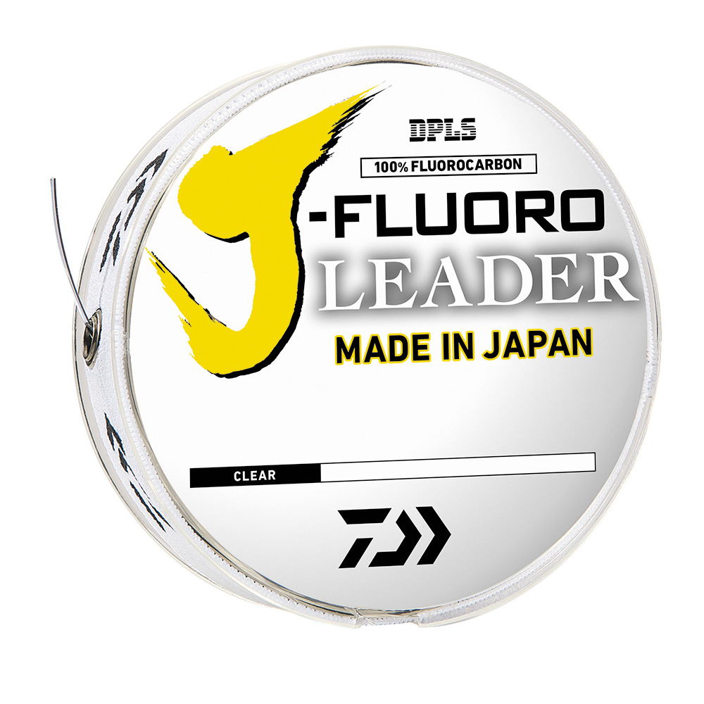 image for Daiwa J-FLUORO Fluorocarbon Leader – 100 lbs – 50yds