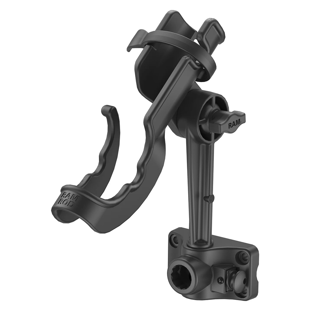 image for RAM Mount RAM ROD® Fishing Rod Holder w/Plunger Bulkhead Base