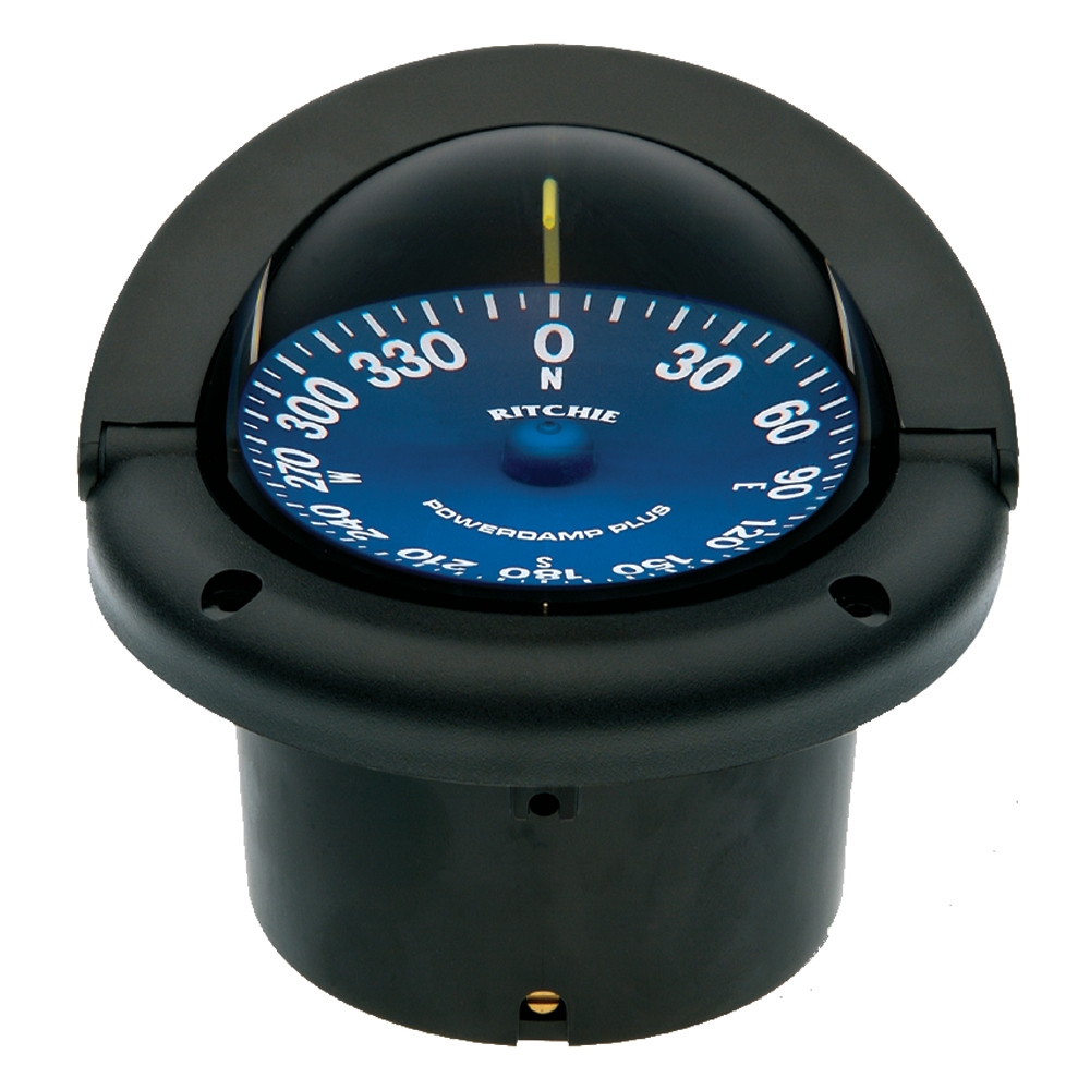 Ritchie SS-1002 SuperSport Compass - Flush Mount - Black CD-10342