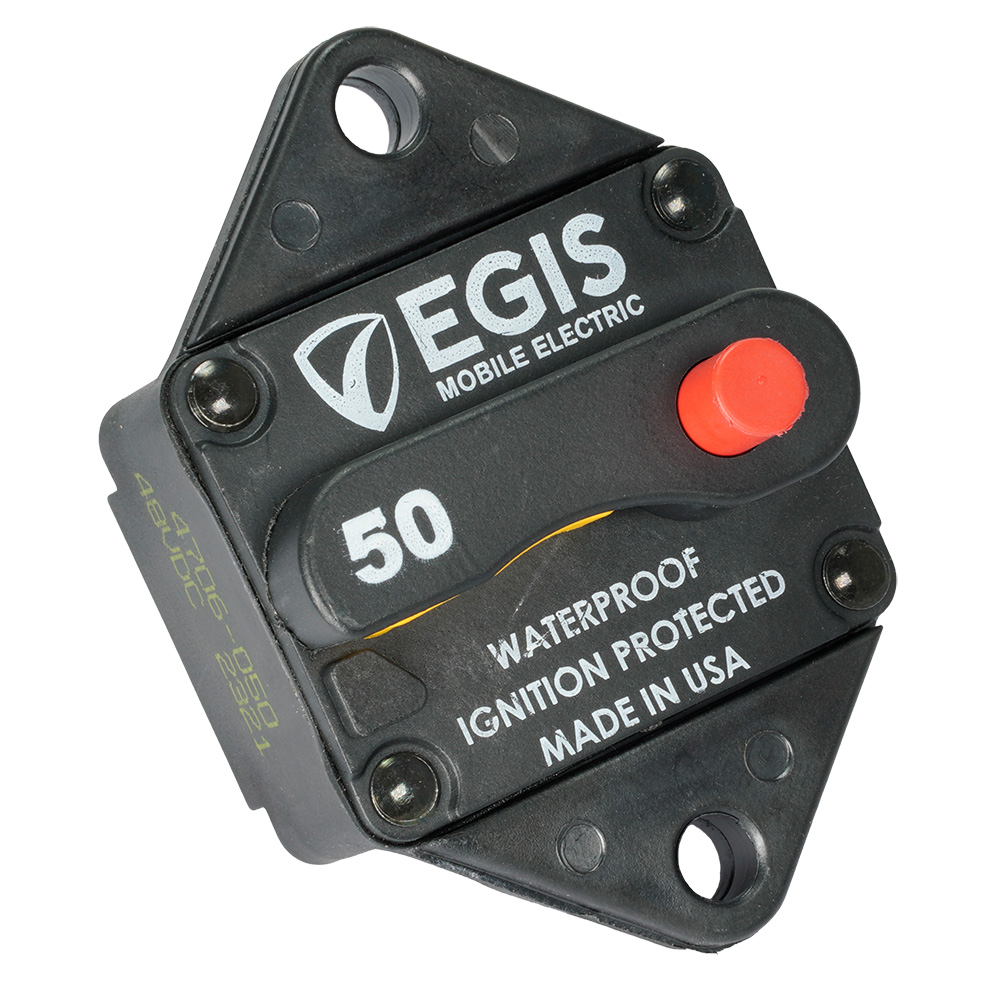 image for Egis 50A Panel Mount Circuit Breaker – 285 Series